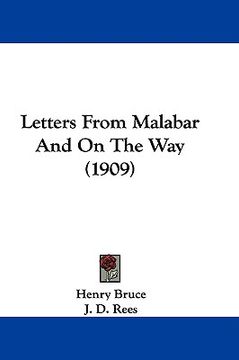 portada letters from malabar and on the way (1909) (en Inglés)
