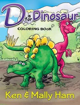 portada D Is for Dinosaur Coloring Book (en Inglés)