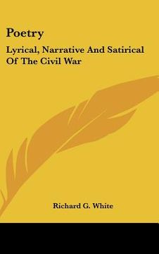 portada poetry: lyrical, narrative and satirical of the civil war (in English)