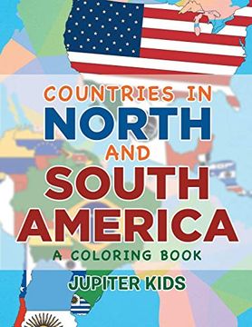 portada Countries in North and South America (a Coloring Book) (en Inglés)