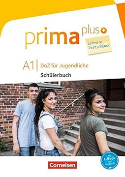 portada Prima Plus a1 Band 1 - Schülerbuch mit Audios Online: Leben in Deutschland (en Alemán)