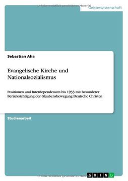 portada Evangelische Kirche und Nationalsozialismus (German Edition)
