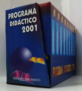 portada Diccionarios Programa  didáctico 9 tomos pasta blanda