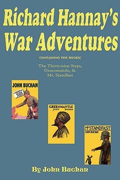 portada richard hannay's war adventures: the 39 steps, greenmantle, & mr. standfast (en Inglés)