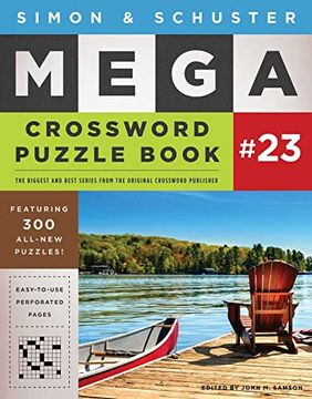 portada Simon & Schuster Mega Crossword Puzzle Book #23 (S&S Mega Crossword Puzzles) (in English)