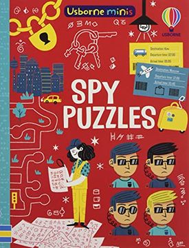 portada Spy Puzzles (Usborne Minis) (en Inglés)