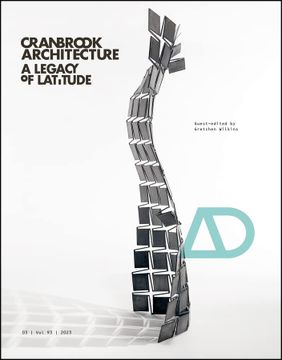 portada Cranbrook Architecture: A Legacy of Latitude (en Inglés)