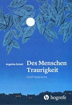 portada Des Menschen Traurigkeit: Zwölf Gespräche (in German)