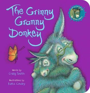 portada The Grinny Granny Donkey: The Sensational Best-Seller - now in a Cute Board Book Edition! (in English)