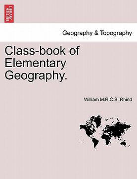 portada class-book of elementary geography. (en Inglés)