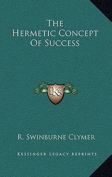 portada the hermetic concept of success (in English)