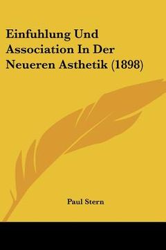 portada Einfuhlung Und Association In Der Neueren Asthetik (1898) (en Alemán)