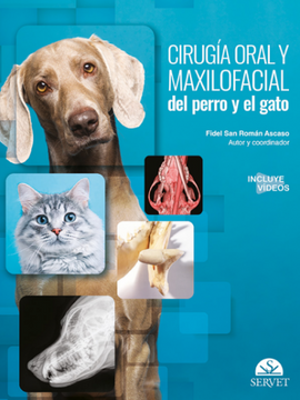 portada CIRUGÍA ORAL Y MAXILOFACIAL EN ANIMALES DE COMPAÑÍA