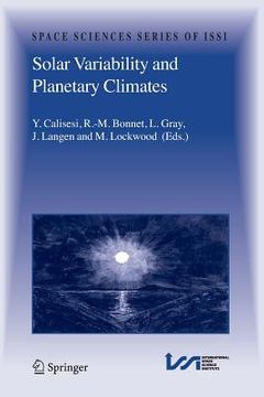 portada solar variability and planetary climates (en Inglés)