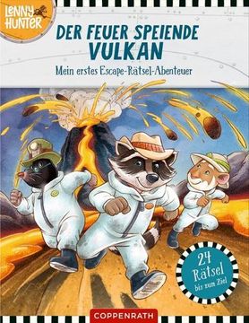 portada Der Feuer Speiende Vulkan (Lenny Hunter) (in German)
