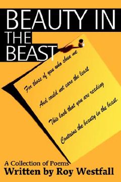 portada beauty in the beast: a collection of poems (in English)