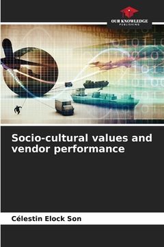 portada Socio-cultural values and vendor performance (en Inglés)