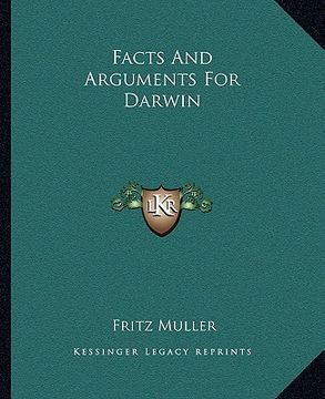 portada facts and arguments for darwin (en Inglés)