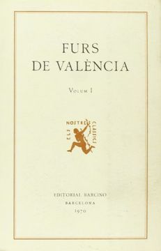 portada Furs de Valencia i (in Latín, Catalán)