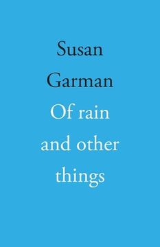 portada Of rain and other things (en Inglés)