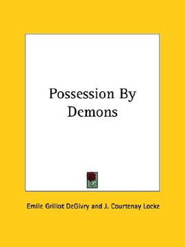 portada possession by demons (en Inglés)
