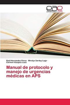 portada Manual de Protocolo y Manejo de Urgencias Médicas en aps (in Spanish)