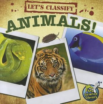 portada let`s classify animals!