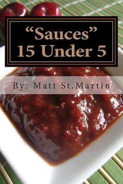 portada 15 Under 5 VOL. II Sauces (en Inglés)