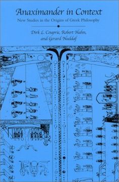 portada Anaximander in Context: New Studies in the Origins of Greek Philosophy (Suny Series in Ancient Greek Philosophy) (in English)