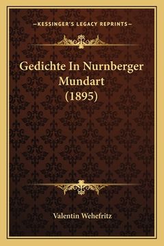 portada Gedichte In Nurnberger Mundart (1895) (en Alemán)