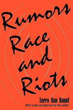 portada rumors, race and riots (en Inglés)