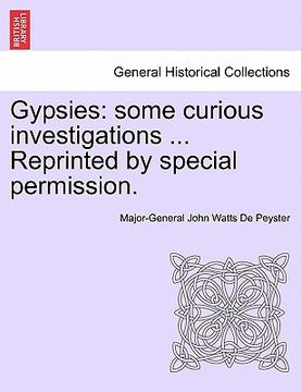 portada gypsies: some curious investigations ... reprinted by special permission. (en Inglés)