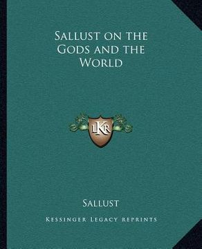 portada sallust on the gods and the world (en Inglés)