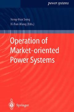 portada operation of market-oriented power systems (en Inglés)