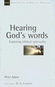 portada hearing god's words: a biblical theology of race (in English)