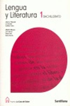 portada Proyecto La Casa del Saber, lengua y literatura, 1 Bachillerato