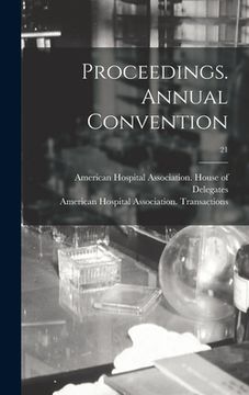 portada Proceedings. Annual Convention; 21