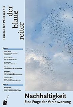 portada Der Blaue Reiter. Journal für Philosophie / Nachhaltigkeit: Eine Frage der Verantwortung (en Alemán)