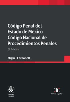 portada Código Penal del Estado de México. Código Nacional de Procedimientos Penales / 6 ed.