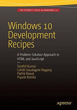 portada Windows 10 Development Recipes: A Problem-Solution Approach in Html and Javascript (en Inglés)
