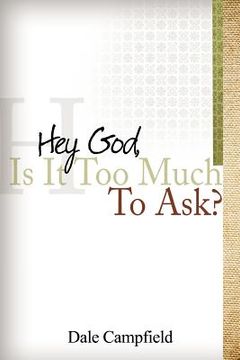 portada "hey god, is it too much to ask" (en Inglés)