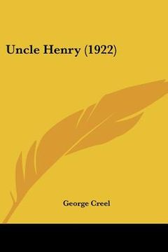 portada uncle henry (1922) (en Inglés)