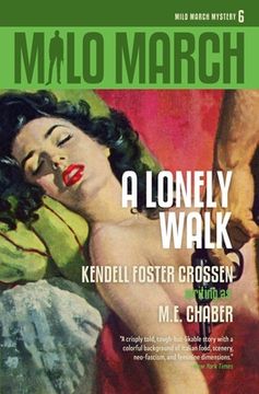 portada Milo March #6: A Lonely Walk (en Inglés)