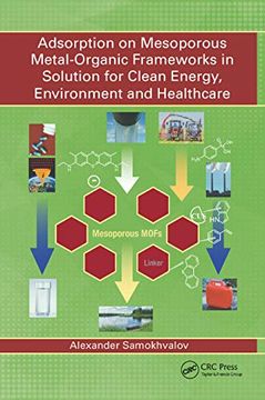 portada Adsorption on Mesoporous Metal-Organic Frameworks in Solution for Clean Energy, Environment and Healthcare (en Inglés)