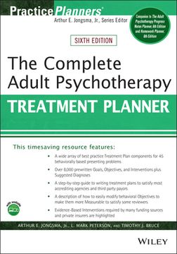portada The Complete Adult Psychotherapy Treatment Planner, Sixth Edition (Practiceplanners) (en Inglés)