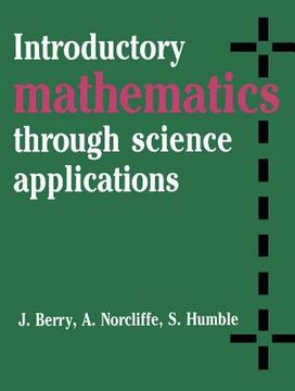 portada Introductory Mathematics Through Science Applications Paperback (en Inglés)