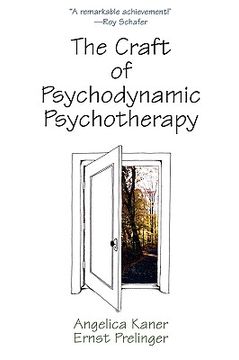 portada the craft of psychodynamic psychotherapy (in English)