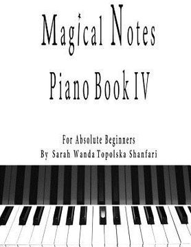 portada Magical Notes piano book IV: For absolute beginners