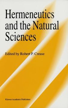 portada hermeneutics and the natural sciences (in English)