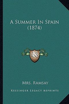 portada a summer in spain (1874) (in English)